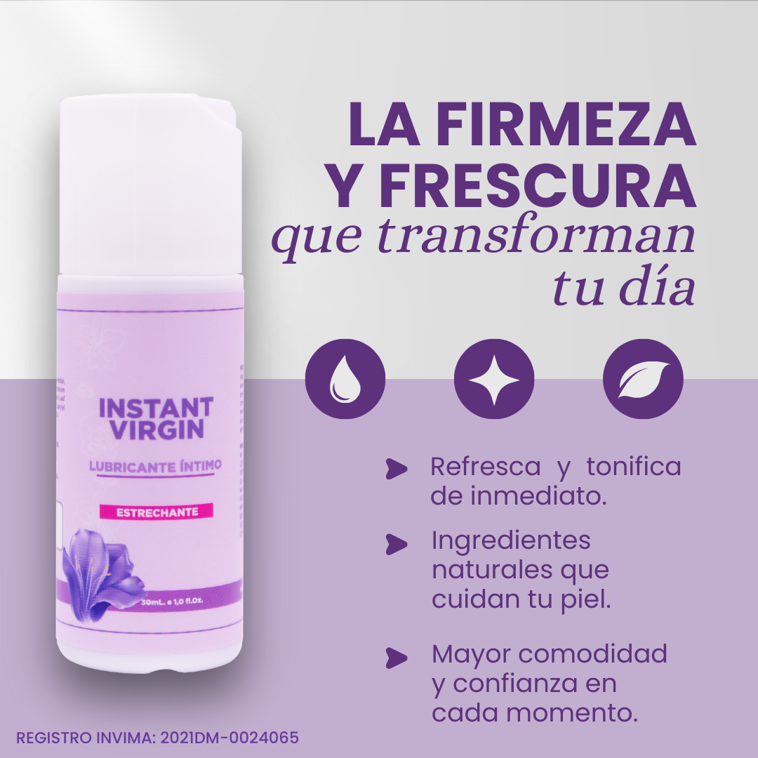 Instant Virgin - Lubricante Intimo Estrechante